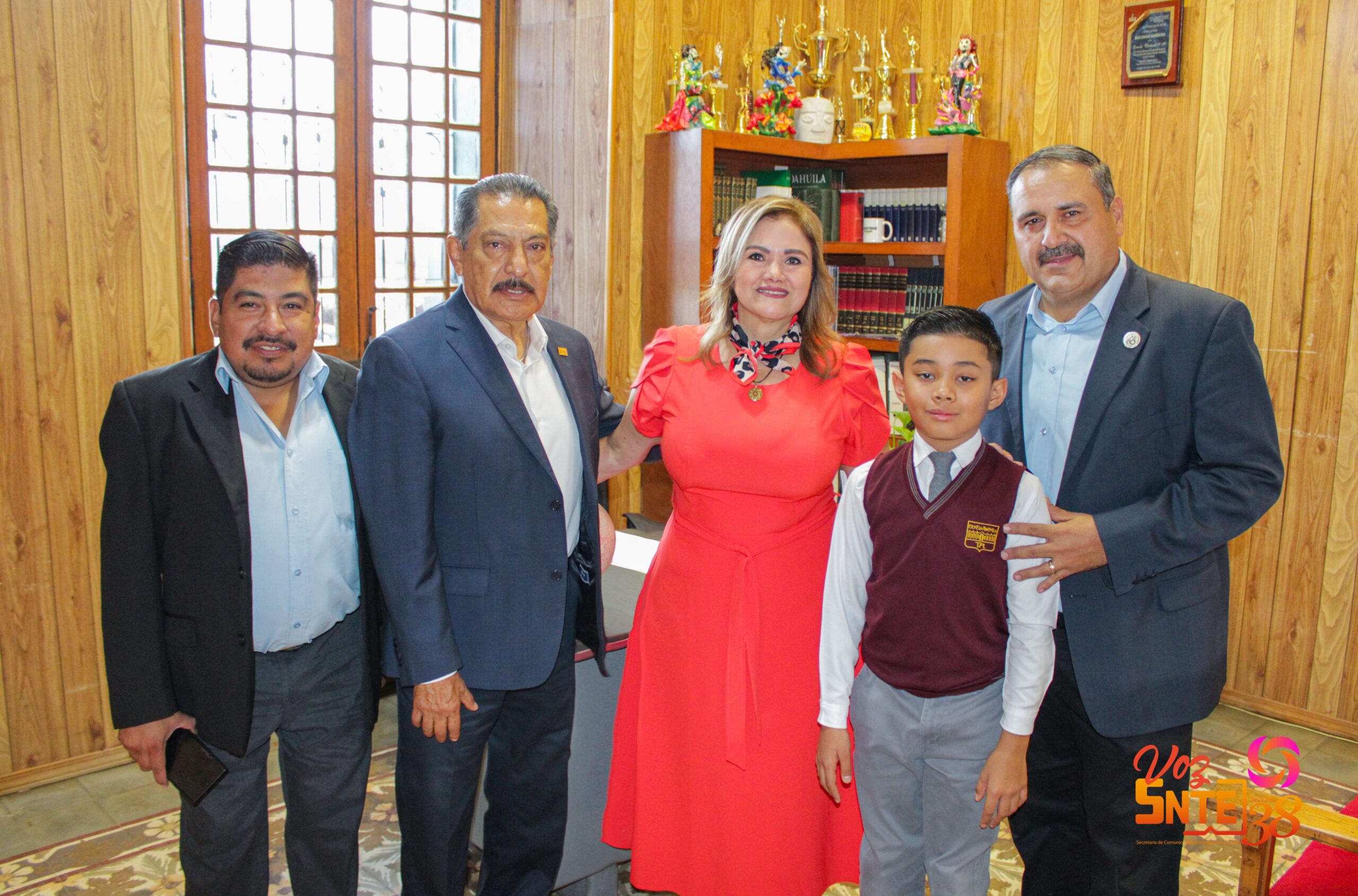 Participa Mtra. Isela Licerio, Líder Sección 38; del Arranque del Ciclo Escolar 2025-2026 en Coahuila.