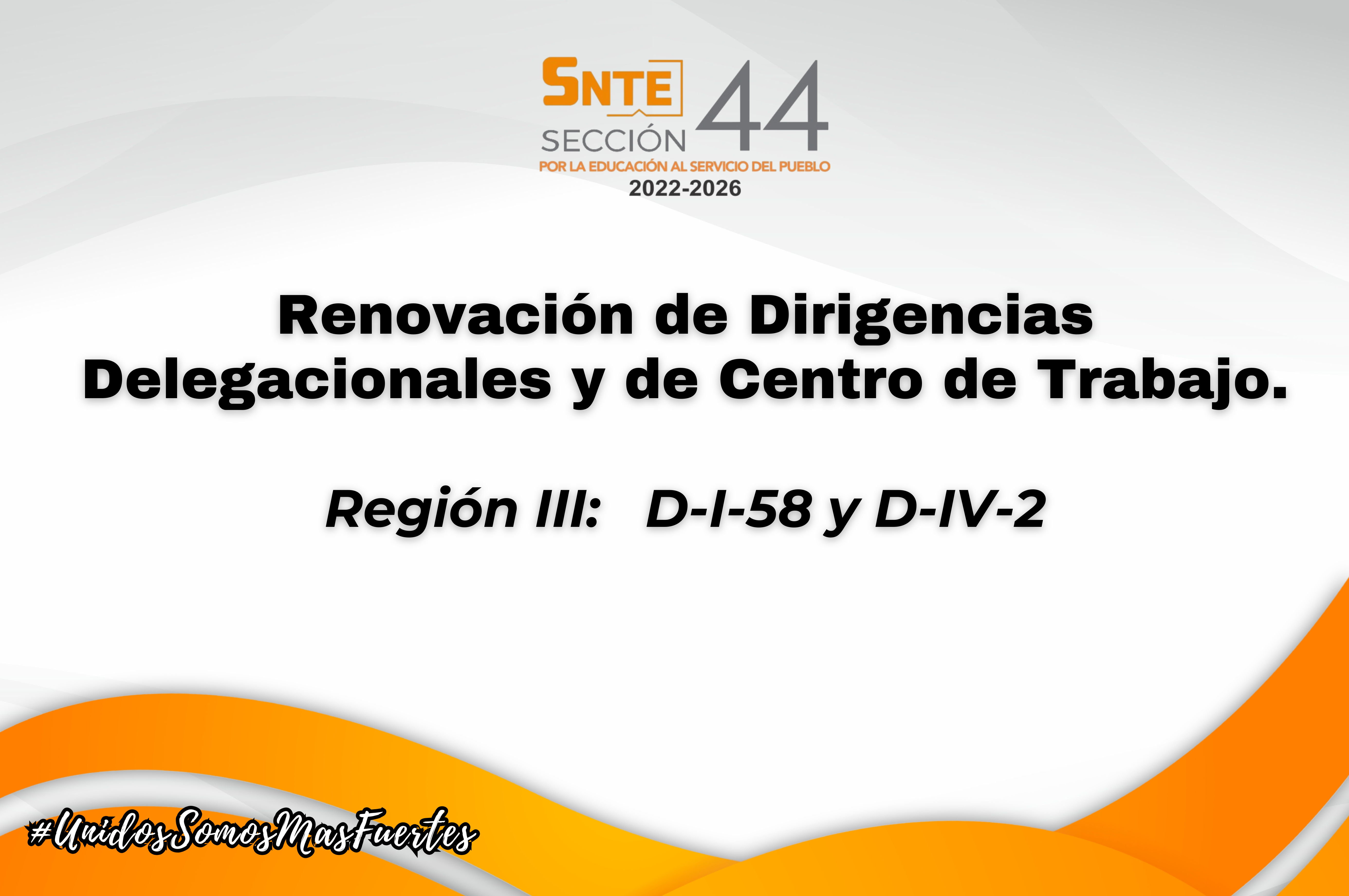 Convocatorias para la Renovación de Dirigencias Delegacionales de la Región III