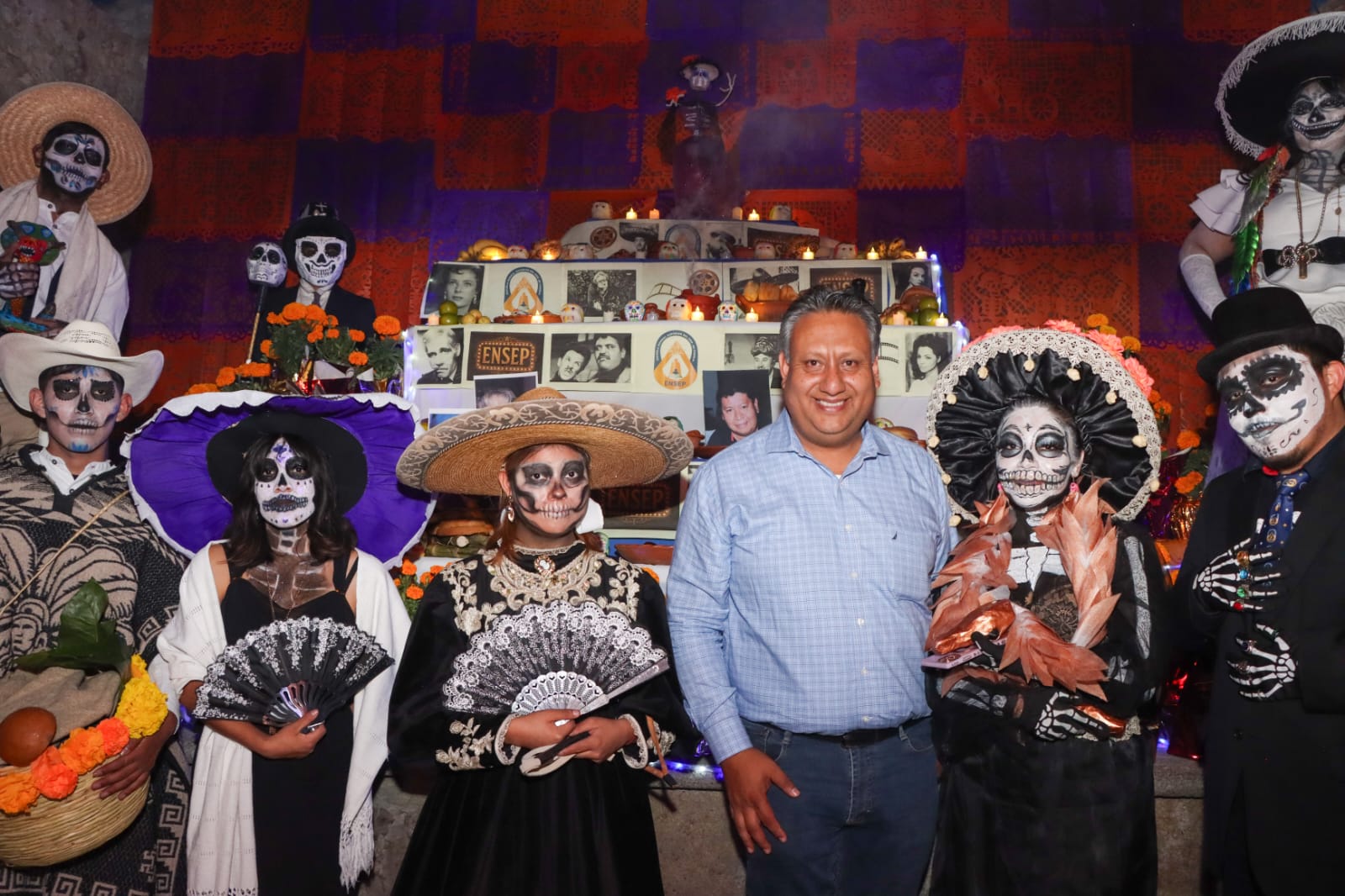 SNTE 51 se suma al Corredor de Ofrendas del Ayuntamiento de Puebla