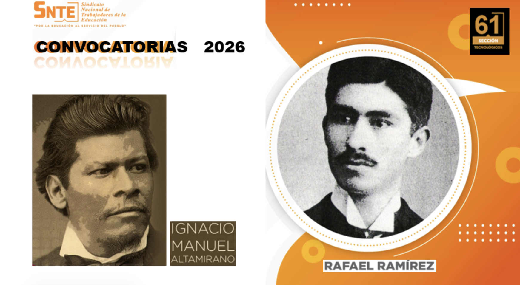Convocatorias 2026 (Maestro Rafael Rámirez; Maestro Ignacio Altamirano; y Estímulos de Antigüedad SEP)