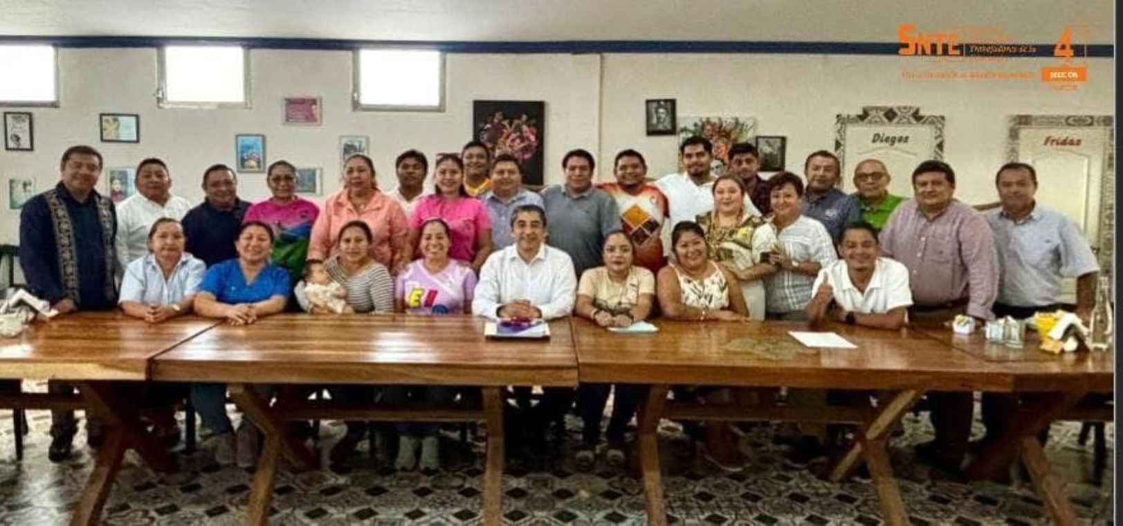 Reunión de Trabajo con Secretarios Generales de las Delegaciones de las Regiones VIII y X de Ciudad del Carmen.